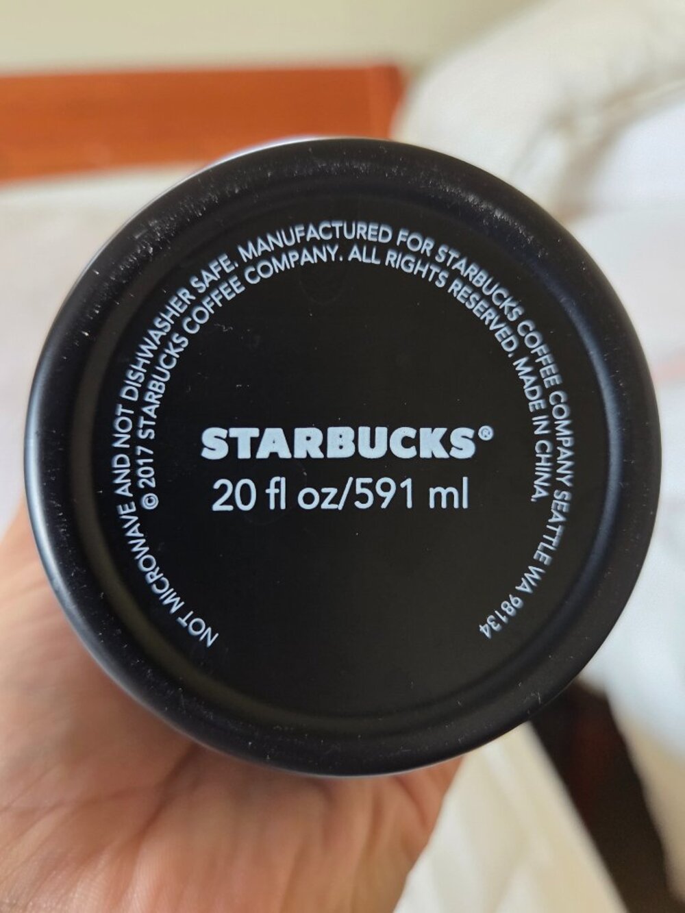 Starbucks Black Tumbler with Straw - NEW - Picture 4 of 4